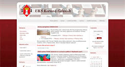Desktop Screenshot of koronagdansk.pl
